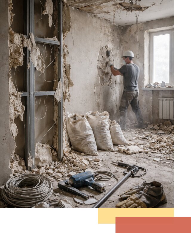 Профессиональный демонтаж зданий и конструкций в Назарово