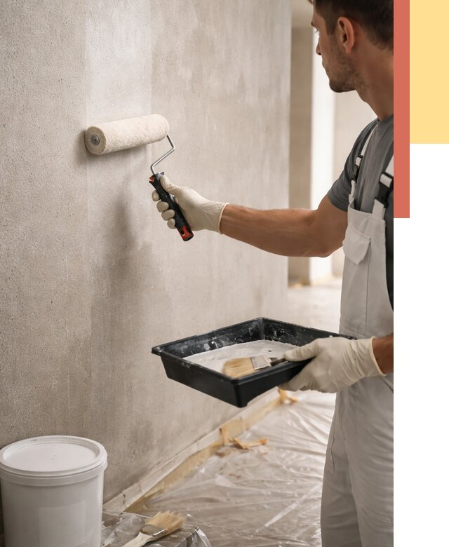 Грунтовка стен в Назарово от 2261 руб. м2 — быстро, недорого, с материалом | ОТДЕЛОЧНИК-Нрв