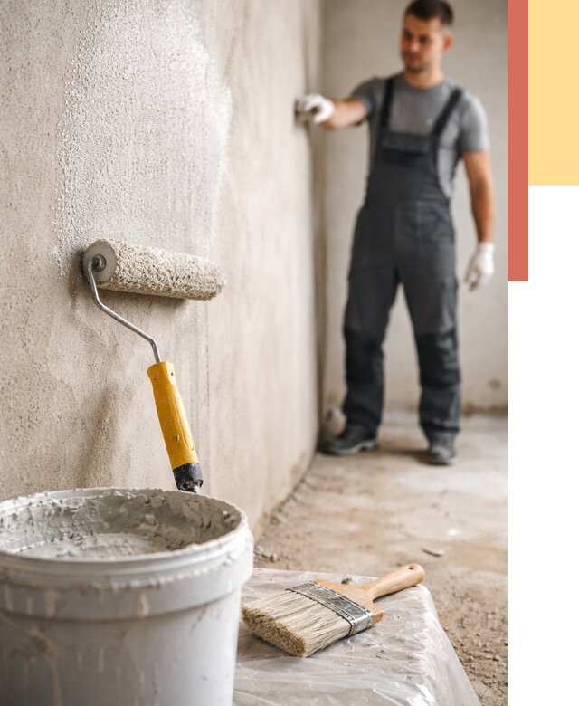 Нанесение бетоноконтакта на стены в Назарово от 4317 руб. быстро и недорого | ОТДЕЛОЧНИК-Нрв