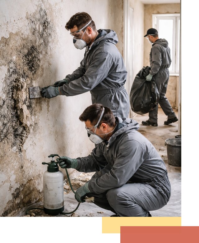 Удаление плесени со стен профессионально в Назарово