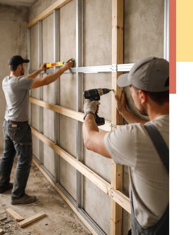 Устройство обрешетки под панели в Назарово от 2158 руб. — монтаж под ключ | ОТДЕЛОЧНИК-Нрв