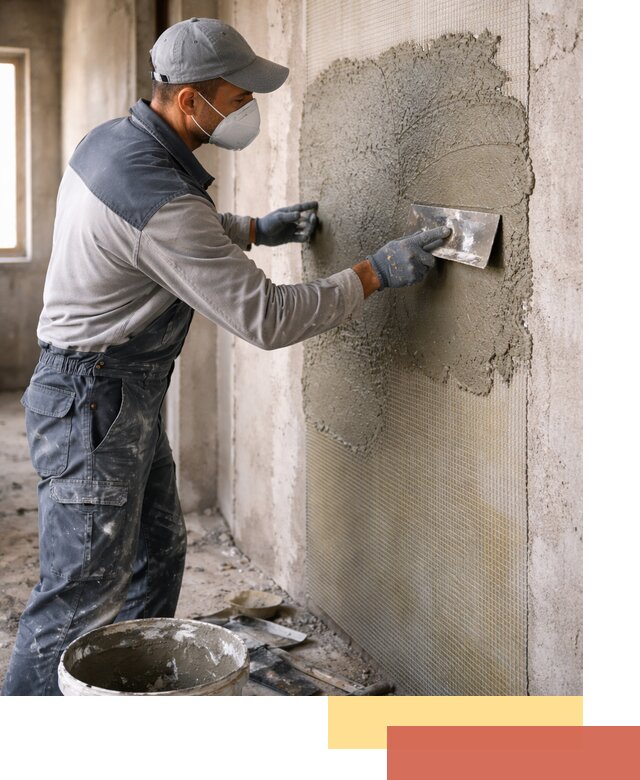 Штукатурка стен по сетке в Назарово под ключ качественно и быстро