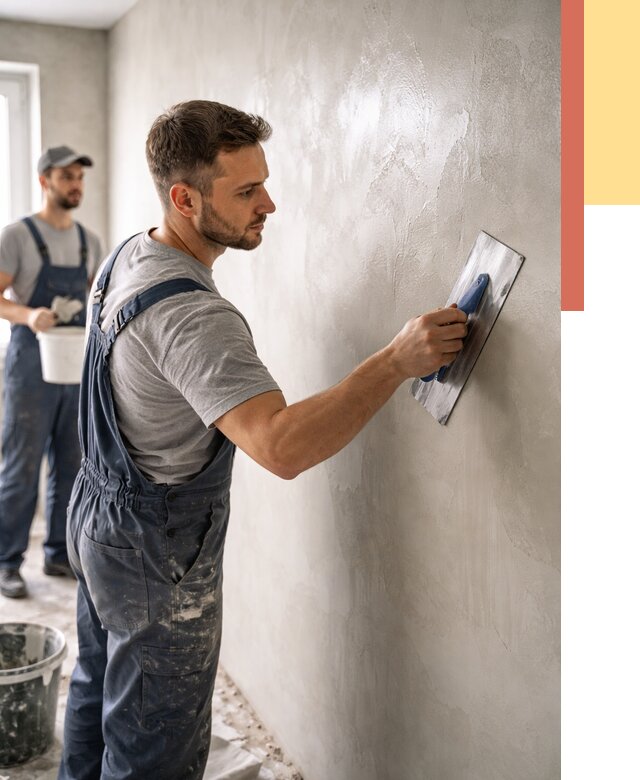 Глянцевание штукатурки стен в Назарово от 7709 руб. — услуги и затирка | ОТДЕЛОЧНИК-Нрв