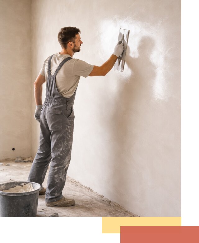 Глянцевание штукатурки стен в Назарово профессионально и быстро