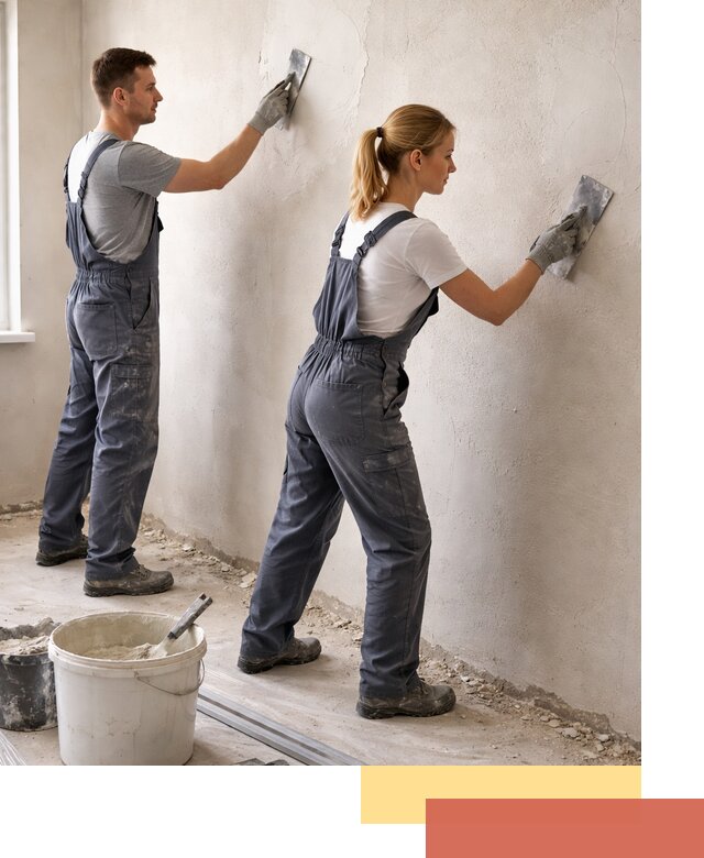 Штукатурка стен под обои в Назарово профессионально и быстро