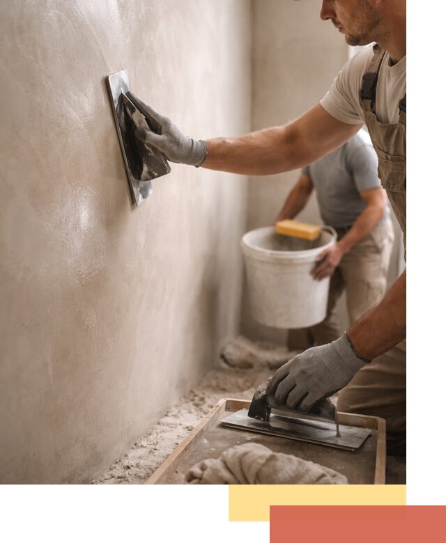 Нанесение марокканской штукатурки таделакт в Назарово