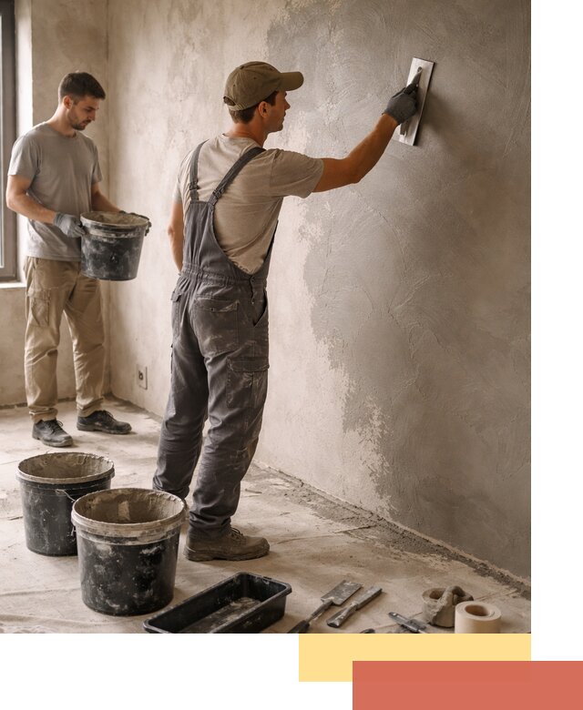 Нанесение микроцемента на стены в Назарово качественно и быстро