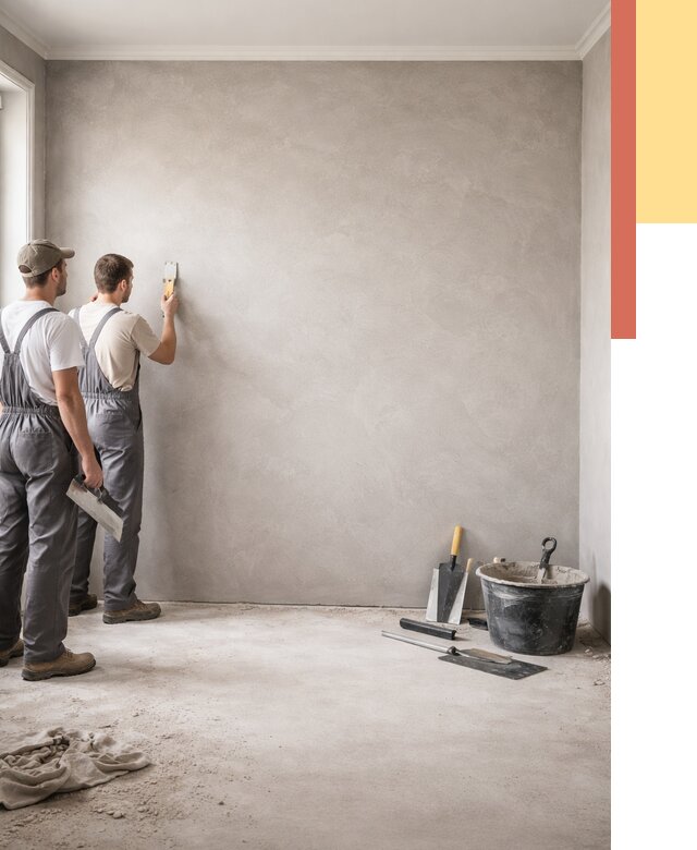 Микробетон на стены в Назарово от 1285 руб. — нанесение и отделка | ОТДЕЛОЧНИК-Нрв