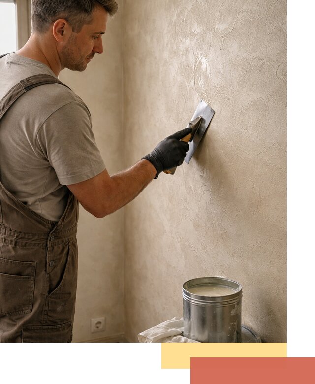 Нанесение воска на штукатурку в Назарово для защиты и блеска