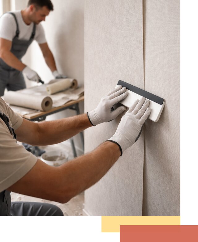 Поклейка обоев под покраску в Назарово профессионально и быстро