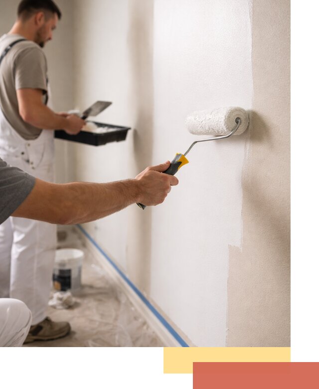 Покраска стен акриловой краской профессионально в Назарово