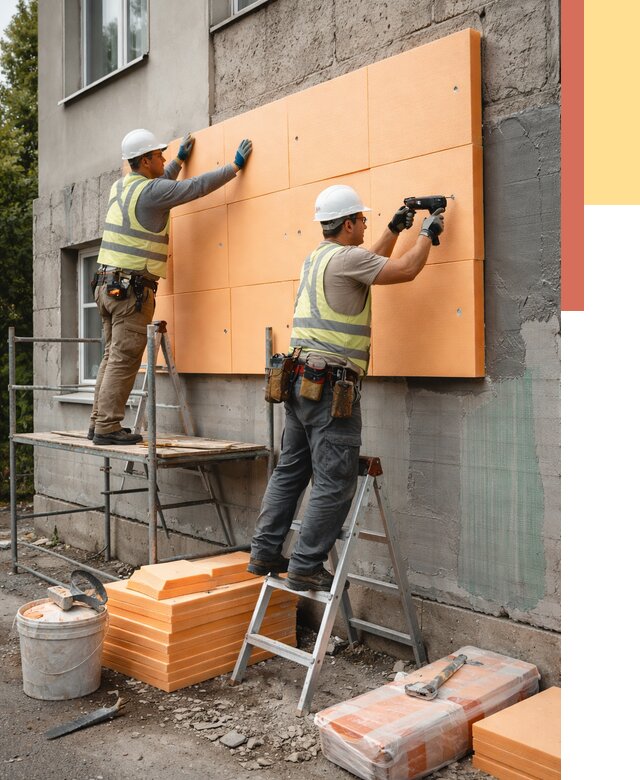 Утепление стен пеноплексом в Назарово от 1901 руб./м2 — быстро и недорого | ОТДЕЛОЧНИК-Нрв
