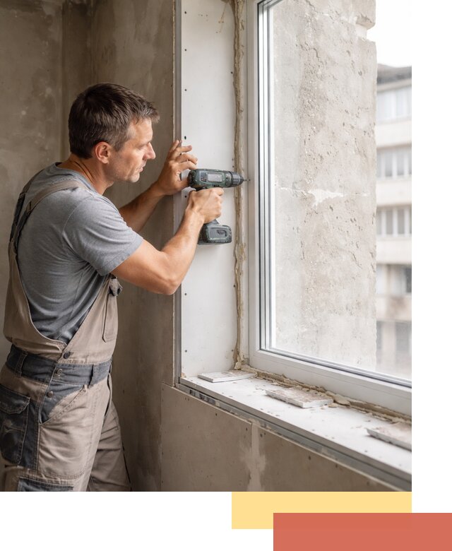 Монтаж гипсокартонных откосов в Назарово под ключ