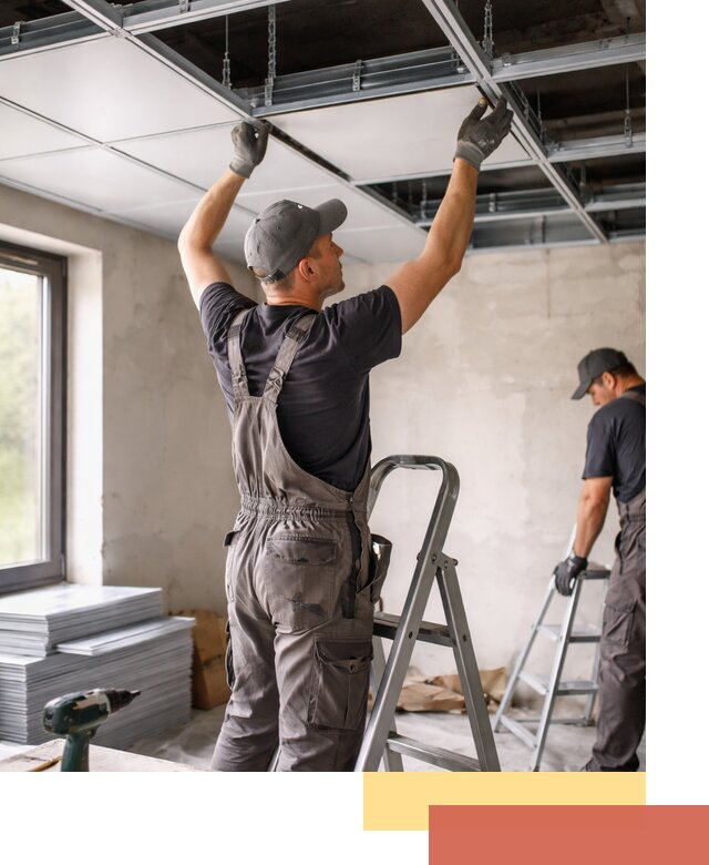 Монтаж кассетного потолка в Назарово качественно и быстро