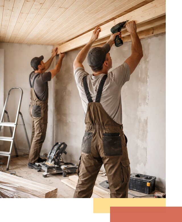 Монтаж потолка из вагонки в Назарово профессионально и аккуратно