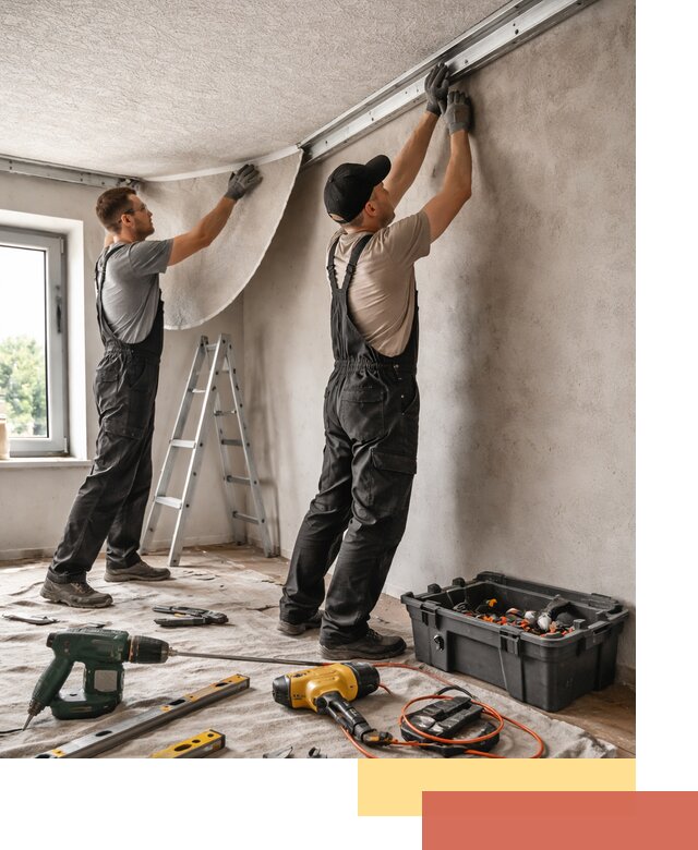 Монтаж фактурного натяжного потолка в Назарово качественно и быстро