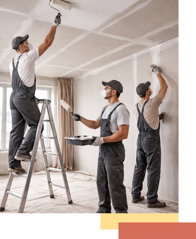 Покраска потолка из гипсокартона в Назарово качественно и недорого