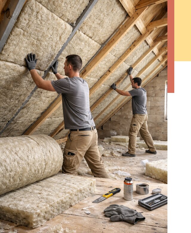 Утепление потолка минватой в Назарово от 1490 руб. — быстро и недорого | ОТДЕЛОЧНИК-Нрв